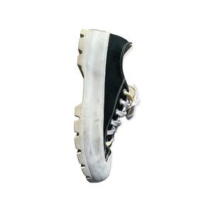Black Lugged Chuck Taylor All Star Low Sneakers